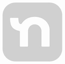 nextdoor logo black and white